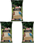 Kaytee Wild Bird No Mess Food Seed Blend for Blue Jays, Woodpeckers, Juncos, Cardinals, Grosbeaks, Sparrows, and Finches, 5 Pound (Pack of 3)