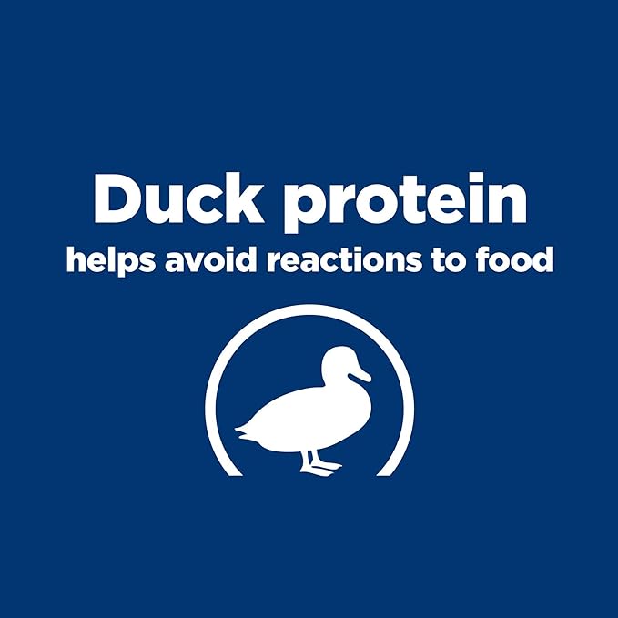 Hill's Prescription Diet d/d Food Sensitivities Potato & Duck Formula Dry Dog Food, Veterinary Diet, 17.6 lb. Bag