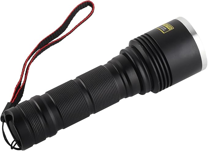 UV Flashlight 365nm, 1800M Black Light for Pet Urine Detection, Aluminium Alloy, 6.1 Inch, Compact Lightweight Design