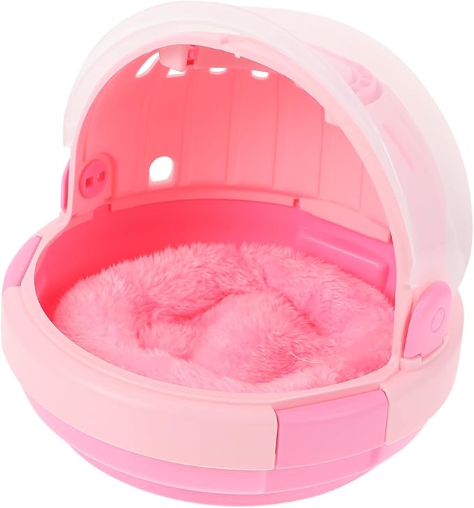 Small Bird Travel Cage Parrot Carrier Easy to Carry Bird Carrier Pad Safe