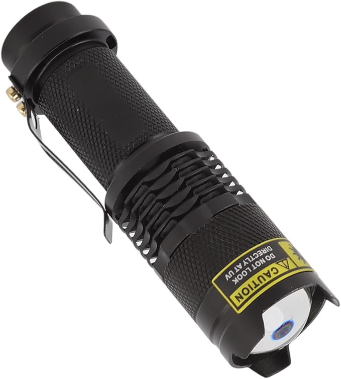 Garosa 365nm Flashlight, Flashlight for Pet Urine Detection Dry Bed Scorpion Dog Cat Urine, Urine Detectors