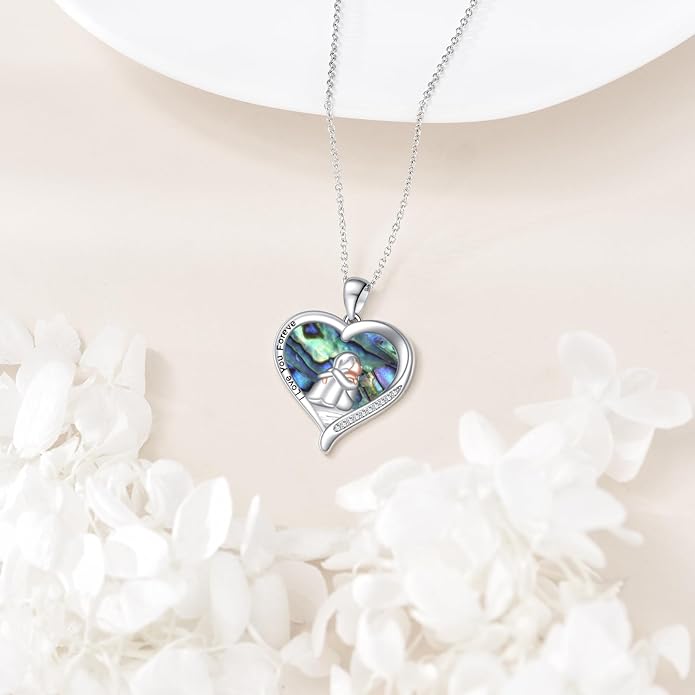 KZX Cat/Dog/Phoenix/Eagle/Whale/Shark/Puffin/Starfish/Chicken/Butterfly/Owl/Bee/Frog/Seahorse Necklace Sterling Silver Animal Pendant Jewelry Gift for Women