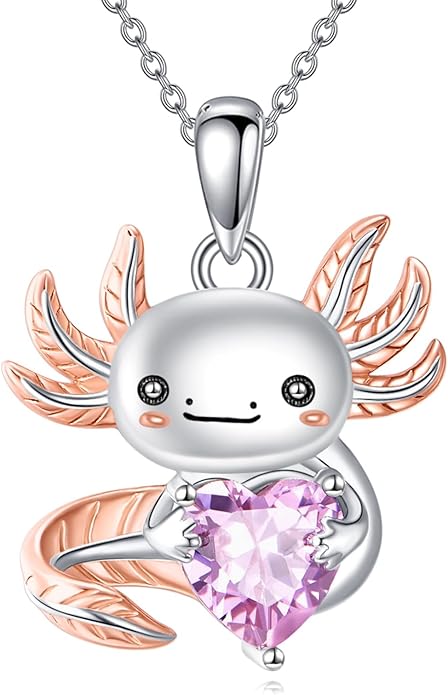KZX Cat/Dog/Phoenix/Eagle/Whale/Shark/Puffin/Starfish/Chicken/Butterfly/Owl/Bee/Frog/Seahorse Necklace Sterling Silver Animal Pendant Jewelry Gift for Women