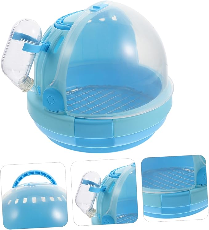 KESYOO 1Set Portable Bird Travel Cage Handheld Parrot Carrier with Cover for Birds Hamsters Durable Easy to Clean Design for