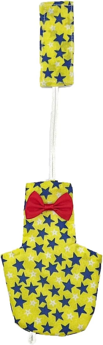 Star Diapers for Parrots Fashionable Avian Accessories Parrot Clothes for Birds 3 PCS