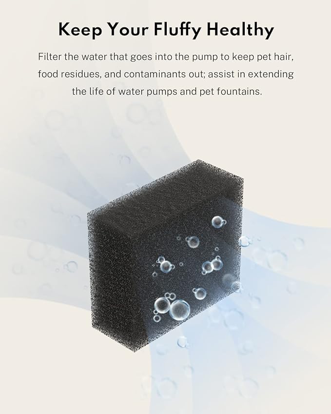 Homerunpet water pump filter