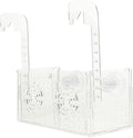 Milisten Aquarium Fish Breeding Box Acrylic Fish Tank Divider Suction Cups Lightweight Portable Safe