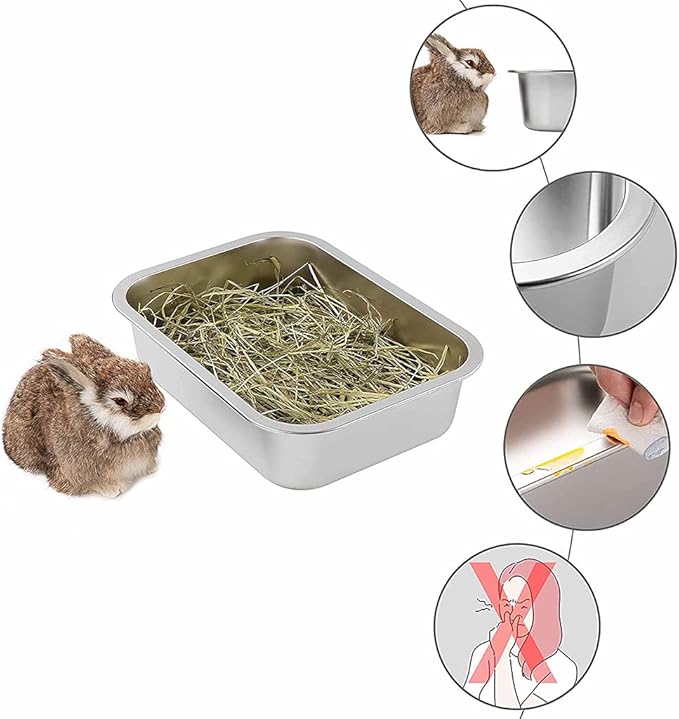 Easy Litterbox Designed by for Cat Owners Stainless Steel for Indoor for Cat and