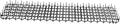 Cat Deterrent Mat with Spikes Anti Climbing Prickle Strips Animal Barrier for Garden Walls Outdoor 8.27x6.30 inch