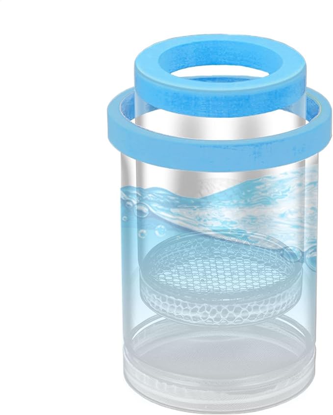 Floating Fish Isolation Box for Fish Tank, Floating Aquarium Breeder Hatching Box Clear Egg Isolation Net Incubation Boxes for Clownfishes Betta Guppy