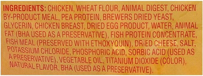 Meow Mix Irresistibles Soft Cat Treats with Real White Meat Chicken, 6.5 oz