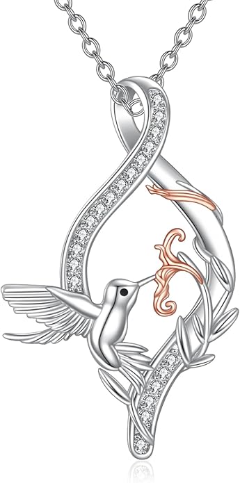 KZX Cat/Dog/Phoenix/Eagle/Whale/Shark/Puffin/Starfish/Chicken/Butterfly/Owl/Bee/Frog/Seahorse Necklace Sterling Silver Animal Pendant Jewelry Gift for Women