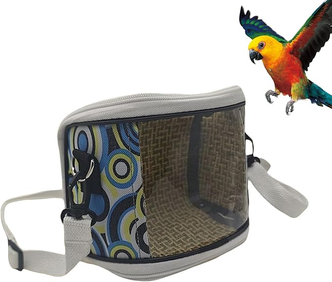 Bird Carrier Lovebirds Outdoor – Carrying Cage, Parakeet, Travel Macaw Budgies Vet, Visit Short Trips Walking Pet | Macaw Budgies Vet Visit Short Trips Walking Pet Parents Animal Lovers Trainers