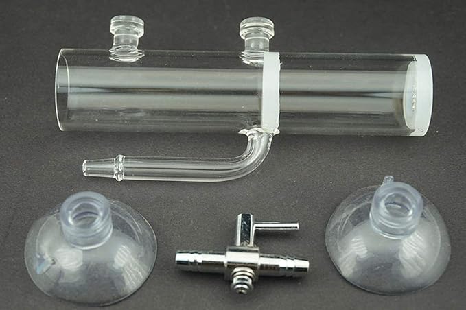 Aquarium Crystal Cherry Red Shrimp Egg Incubator Tumbler, Glass, 20mm, Shrimp Hatchery, Mouth-Brooding, Pneumatic, Egg-Rocker