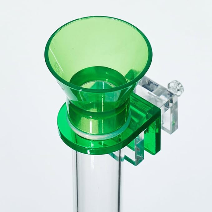 Acrylic Shrimp Feeder Tube Feeding Dish Deep Bowl for Aquarium Shrimp Fish Clip to Fish Tanks Multiple Size Acrylic Shrimp Feeder Feeding Tube and Dish Tray Bowl Set