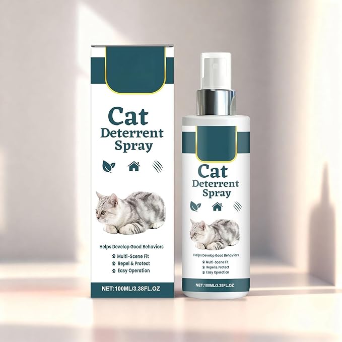 Genérico Anti Scratch Spray for Cats, Carpet Protector 100ml, Training Spray Cats, for Furniture Sofa Carpet Balcony Door Garden