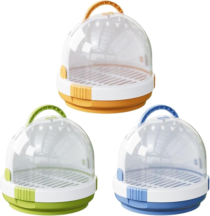 Portable Clear Bird Parrots Transport Cage Window Ventilated Carrier Bag Breathable Bird Carrier Travel Bag