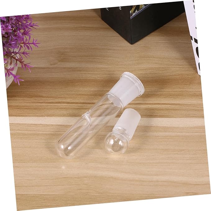 NOLITOY 1hole Aquarium Glass Turbellarian Catcher with Fish Tank Accessory for Easy Planaria Removal and Simple Design for Aquarium Maintenance