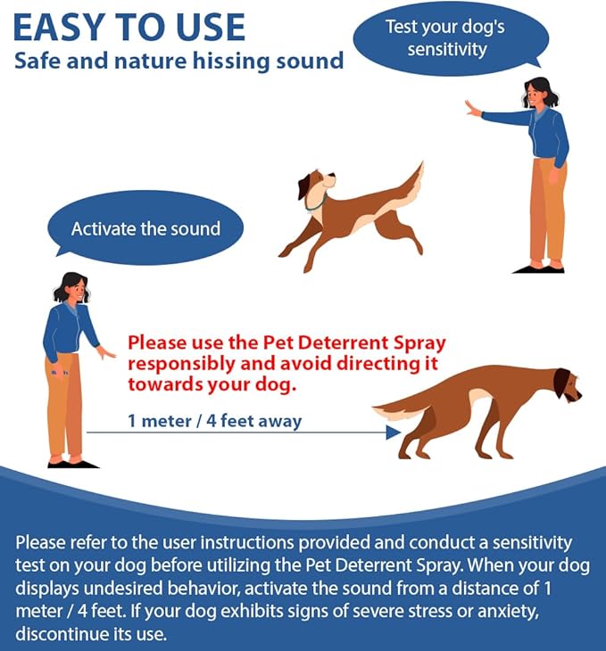 Corrector Spray Dog Trainer, 75ml Pet Instructor Spray for Dog, Humane Effective Help Dog Stop Unnecessary Behaviour: Stop Barking, Dog Fights & Attacks (2 Pack)