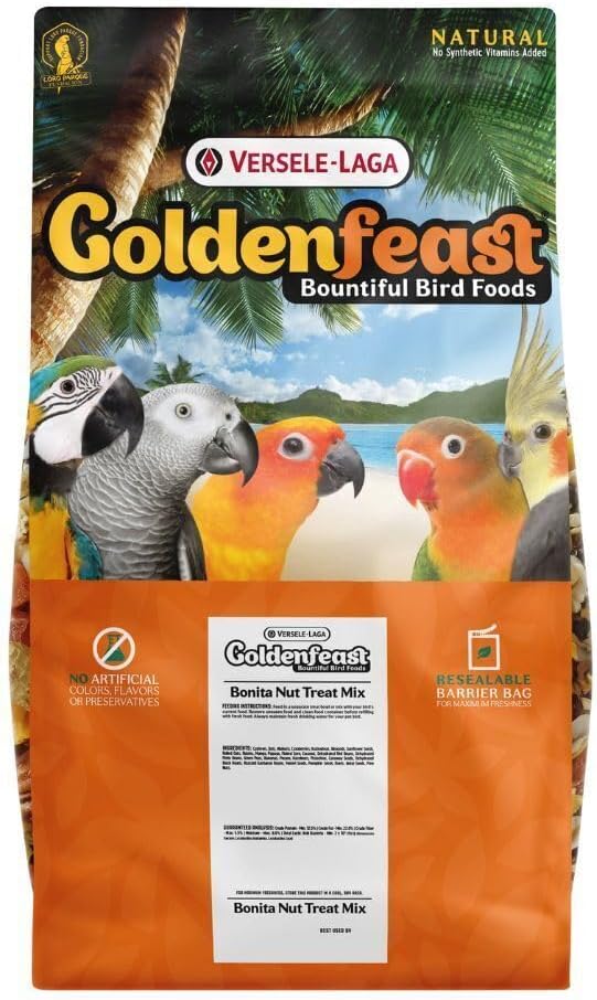 Goldenfeast VL Bonita Nut Treat Mix, 17.5 lb Bag, Natural