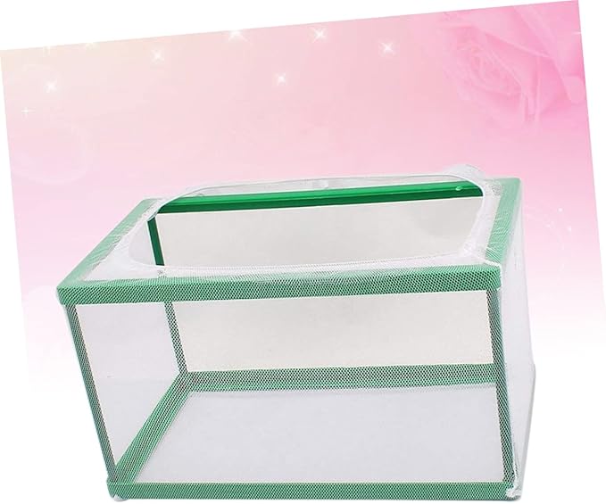 Angoily Betta Fish Aquarium Breeding Box Fish Tank Separator Net Isolation Box