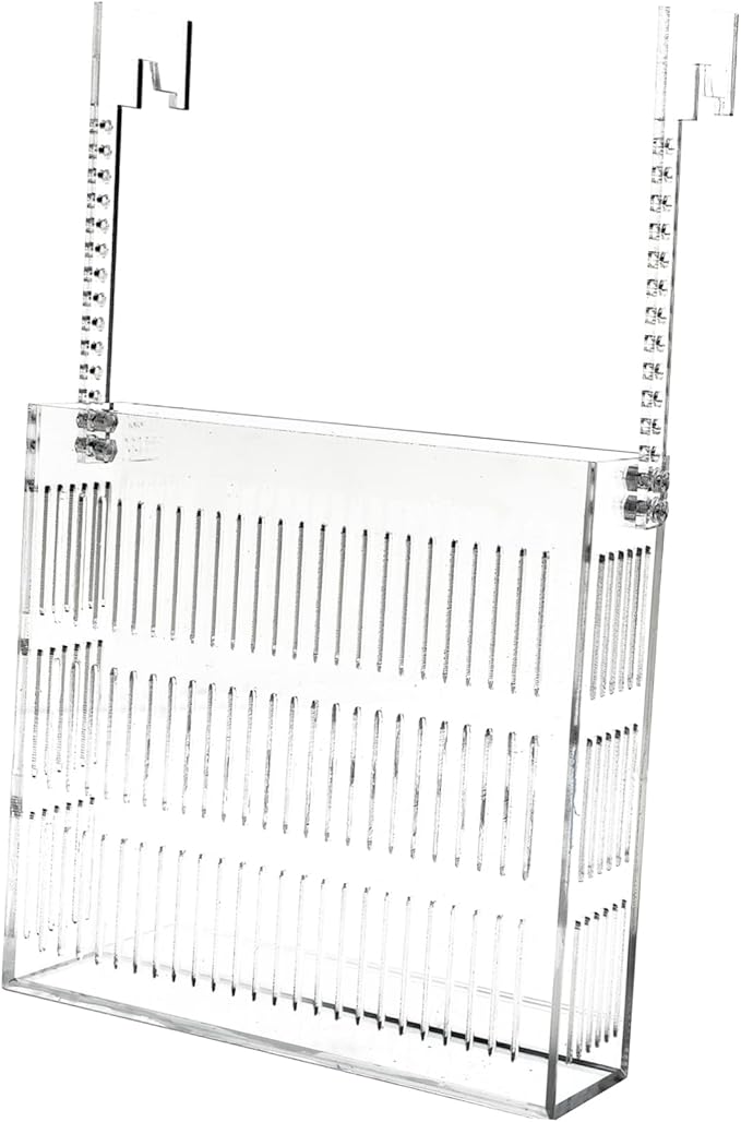 SUPVOX Fish Breeding Box for Aquarium Portable Isolation Tank with Hanging Hook for Betta and Shrimp Breeding Easy Installation Observation Lightweight Design