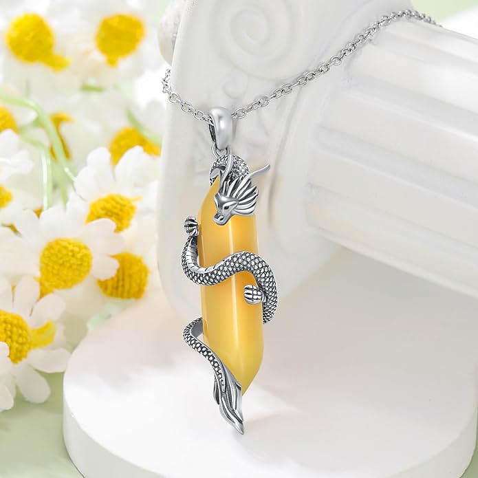 KZX Cat/Dog/Phoenix/Eagle/Whale/Shark/Puffin/Starfish/Chicken/Butterfly/Owl/Bee/Frog/Seahorse Necklace Sterling Silver Animal Pendant Jewelry Gift for Women