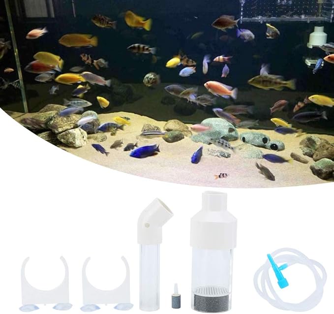HEEPDD Fish Egg Incubator, 50mm Aquarium Cichlids Hatchery Box, Breeding Isolation Tank for Fish