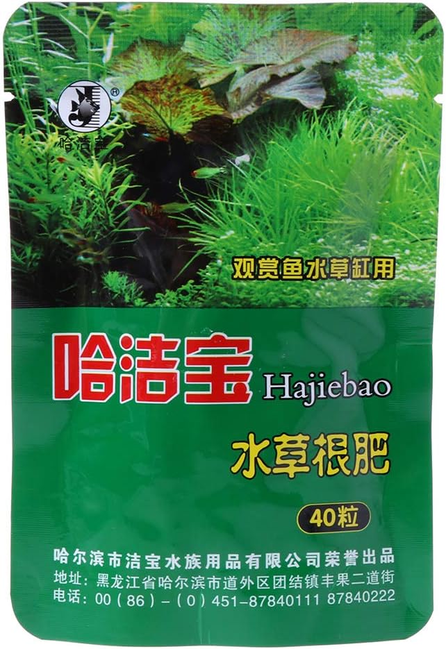 40 Pieces Root Tabs Freshwater Aquarium Aquatic Plant Fertilizer 40 Tablets Capsules with Organic Resin Coated,Pen Holder