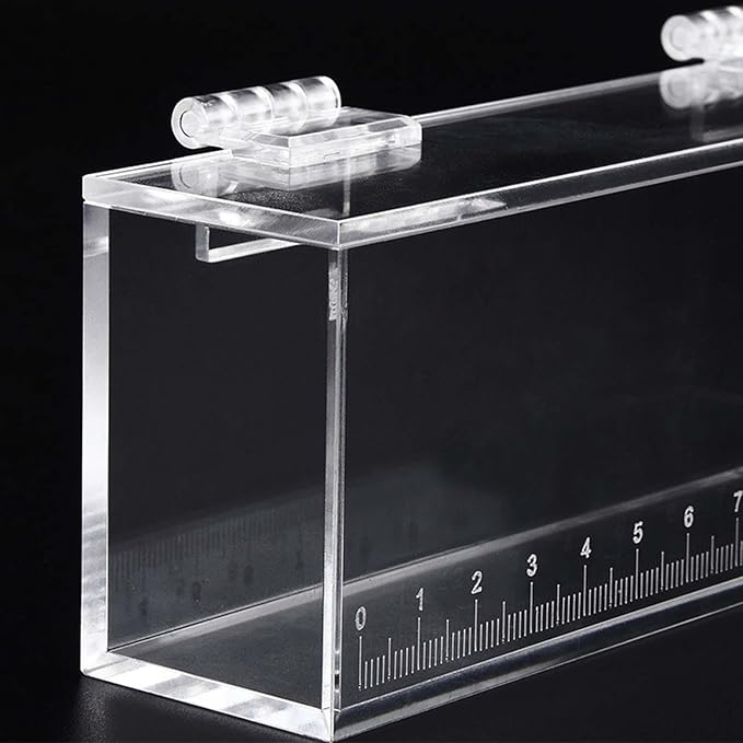 Fish Watching Case - Acrylic Hatchery Incubator & Observation Box for Small Fish Breeding Tanks, Photo Box, L