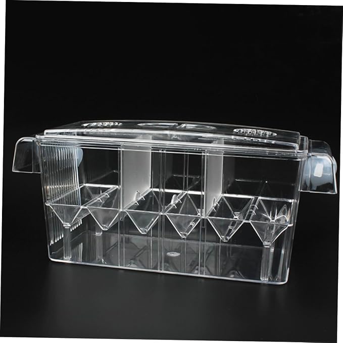 Homoyoyo Aquarium Breeding Tank Acrylic Isolation Box Fish Hatchery Incubator for Fish Tank Spawning and Nursery Use