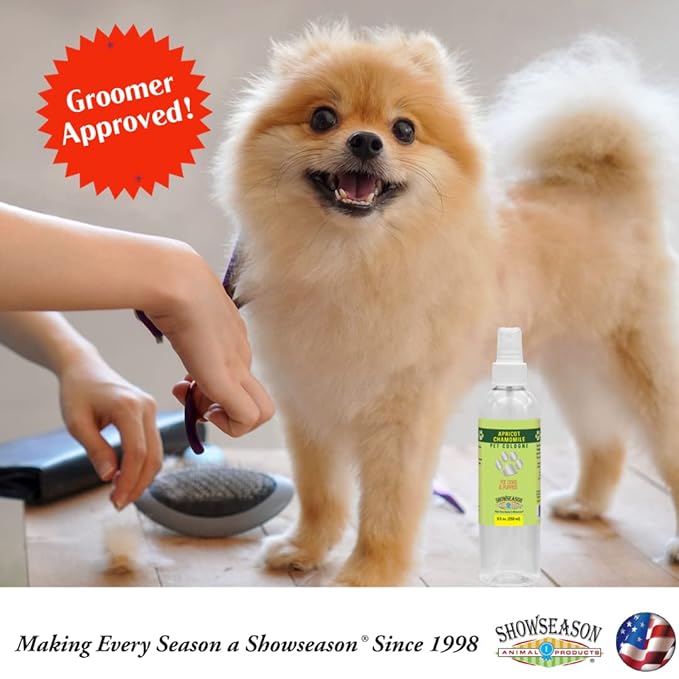 Showseason Sugar Cookie Dog Cologne 8.5 oz. | Long-Lasting Odor Eliminator, Dog Perfume, Paraben-Free, Biodegradable and Non-Toxic, Made In The USA