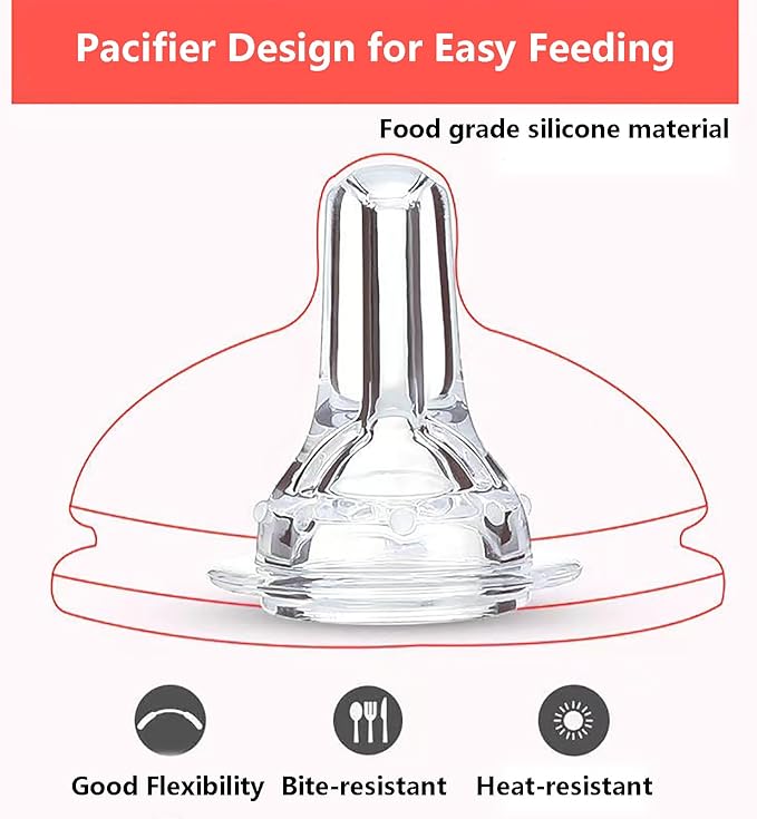 Pet Liquid Feeding Kit Pet Feeding Syringe Soft Tip, Cat Dog Syringe Bottles for Pet Feeding,Pet Medical Feeding Dispenser Tool (Blue)