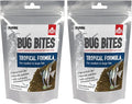Fluval Bug Bites Tropical Fish Large Granules 4.4 oz, A6579, Brown (Pack of 2)