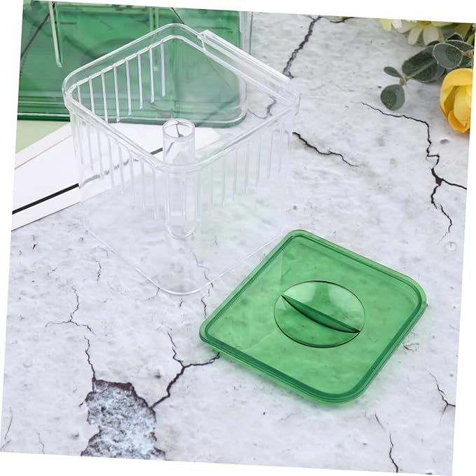 Aquarium Breeding Tank Transparent Acrylic Isolation Box for Fish Fry Protection and Nursery Self Guided Incubator Fish Tank Breeder Case for Home Aquariums Prevent and Survival