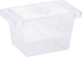 Aquarium Fish Breeder Box, Transparent Fish Breeder Tanks, Baby Fish Breeder Box with 2 Suction Cups, Partitioned Fish Hatching Box, Breeder Box for Fish Tank, Small