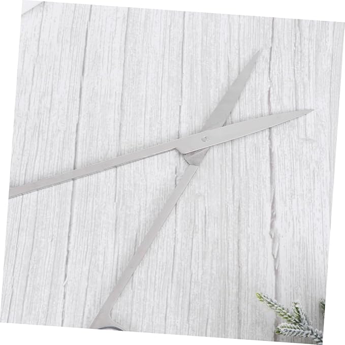 NOLITOY Ergonomic 25cm Aquatic Plant Tongs Scissors for Fish Tank Cleaning Steel Tank Plant Tool