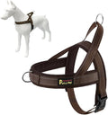 Plutus Pet No Pull Dog Harness with Breathable Mesh Padded, Adjustable Reflective Escape Proof Dog Harness, Quick Fit Dog Vest Harness for Small Medium Large Dogs(S, Chocolate)