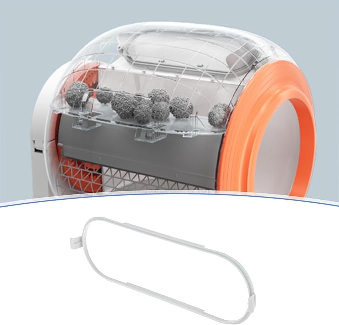 Cat Litter Tray Waste Collector for Automatic Self-Cleaning Boxes Replacement Accessory Parts PP Material- Pressure Ring