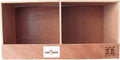 Rugged Ranch Duplex 24"x12"x12" Dual-Compartment Hen Nest Cubby for 2 to 4 Hens - Wooden Chicken Coop Accessory for Interior Use, Furniture-Grade Wood, Easy Assembly