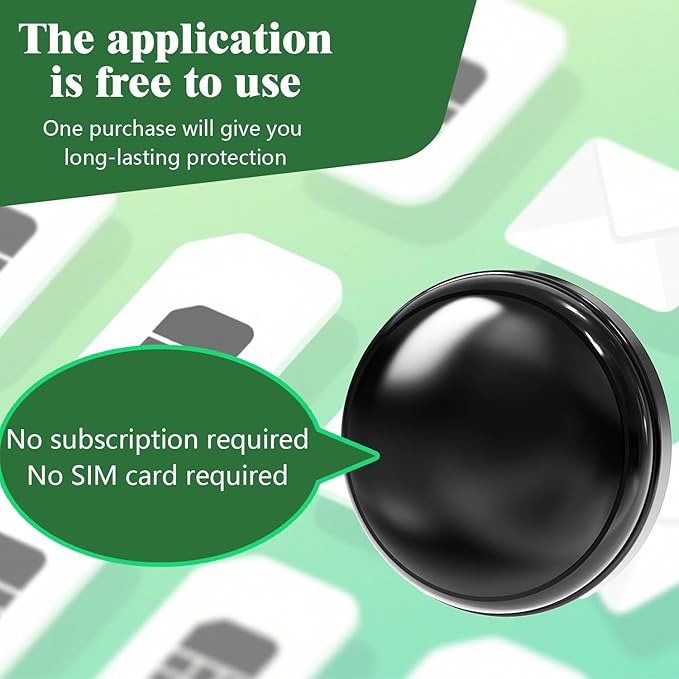 GPS Tracker for Vehicles,Cars,Kids,Pets,and Motorcycles | Real-Time Location Tracking | No Monthly Fee No Subscription | GPS Tracker for Car,Dog,Elderly,and Personal Use