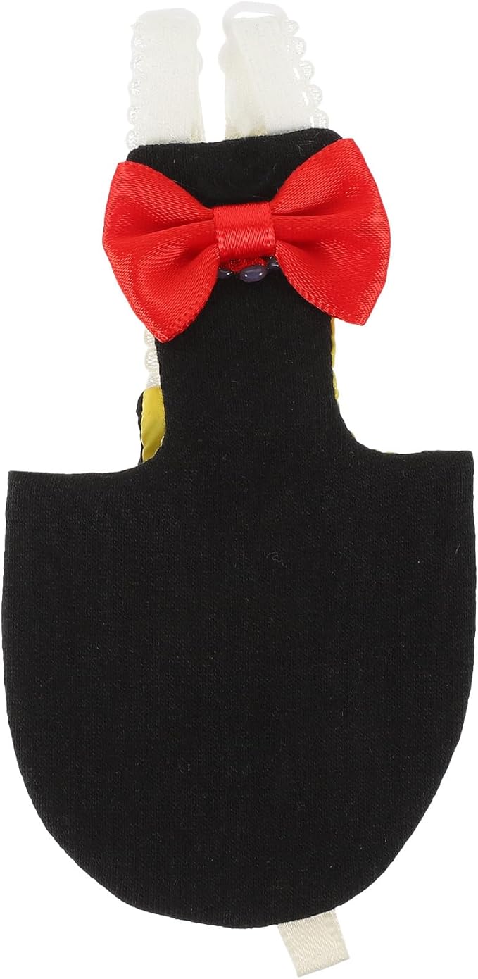 POPETPOP Washable Bird Diaper Suit Reusable Parrot Flight Clothes with Bow Adjustable Lightweight Breathable Nappies for Budgie Parakeet Pigeon