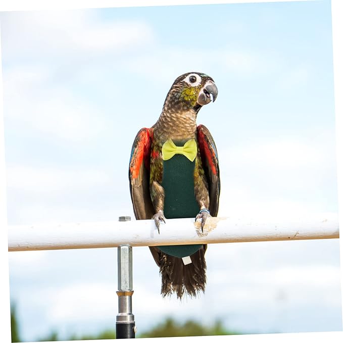 MERRYHAPY Bird Diaper Washable Flight Suit for Small Birds Parrot Clothing Protector Parakeet Diapers for Parrots Pigeons