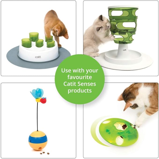 Catit Nibbly Crispy Cat Treats, Chicken – Artisanally Baked Non-Greasy Healthy Cat Treats (Pack of 4)