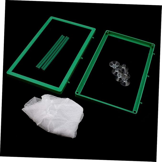 Angoily Betta Fish Aquarium Breeding Box Fish Tank Separator Net Isolation Box
