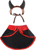 2-Pc Pet Halloween Party Costume-Puppy Party Adjustable Hats with Cool Cape Soft Costume Accessory for Small Medium Dogs and Cats