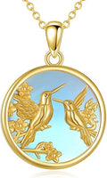 KZX Cat/Dog/Phoenix/Eagle/Whale/Shark/Puffin/Starfish/Chicken/Butterfly/Owl/Bee/Frog/Seahorse Necklace Sterling Silver Animal Pendant Jewelry Gift for Women