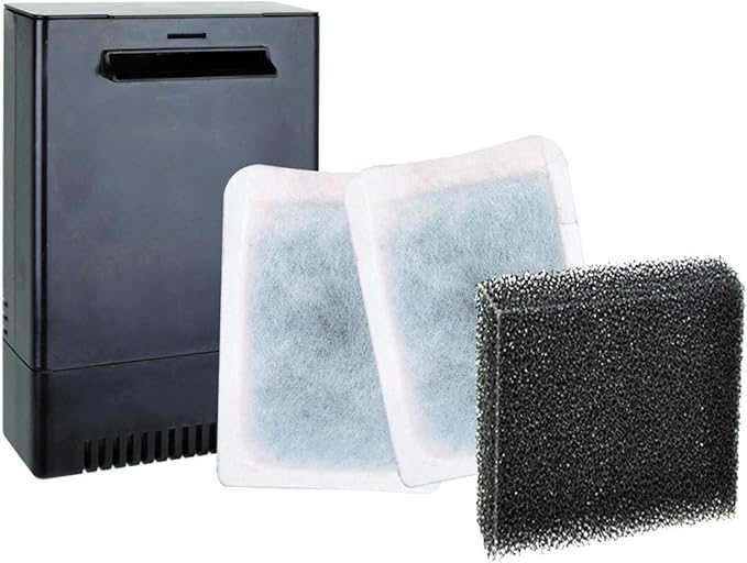 PENN-PLAX Cascade All-in-One Desktop Aquarium Kit – Great for Small & Tight Spaces – Marine & Freshwater Applications – 3.2 Gallons