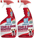 OUT! PetCare Pet Odor & Stain Remover Spray, Carpet & Floor Cleaner, Deodorizer for Dogs & Cats, Made in USA, 32 fl oz (2 Pack)