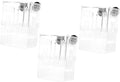 3-Piece Fish Breeder Box Set Plastic Aquarium Separator for Fish Tank Breeding